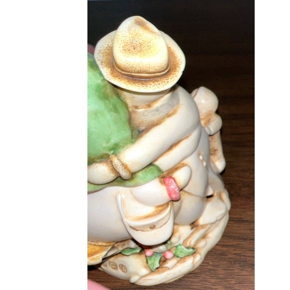 Harmony Kingdom Snowdonia Fields Snowmen Holiday Trinket Box Retired‎ NIB - Picture 7 of 12